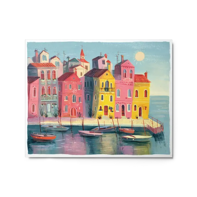 Mediterranean Harbor | Art Print