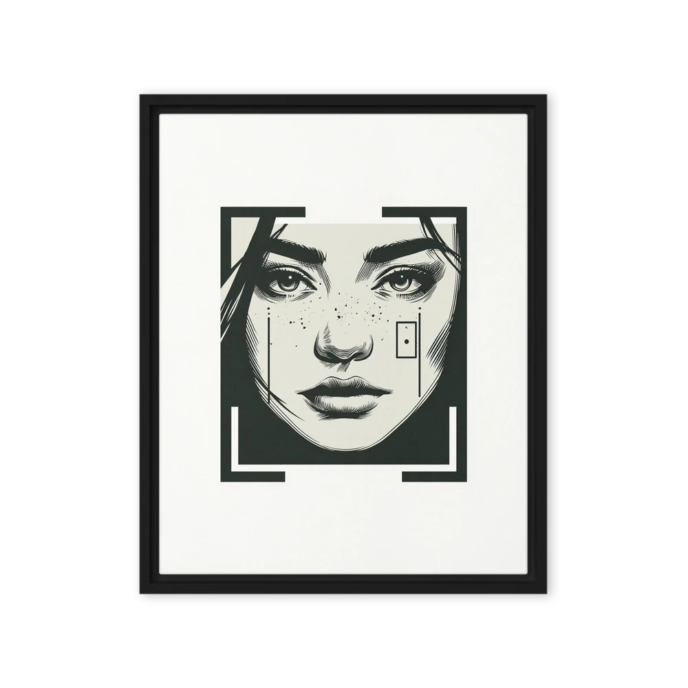 Framed Freckles | Art Print