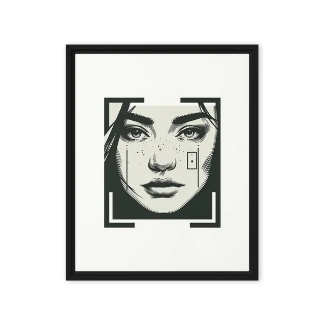 Framed Freckles | Art Print