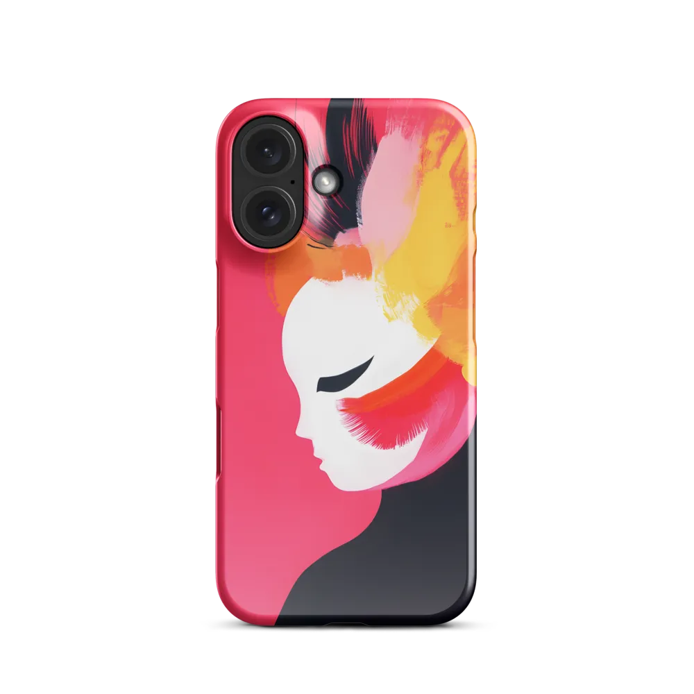 Vibrant Brushstroke Portrait 
 iPhone 14 Pro | MagSafe® Tough Case
