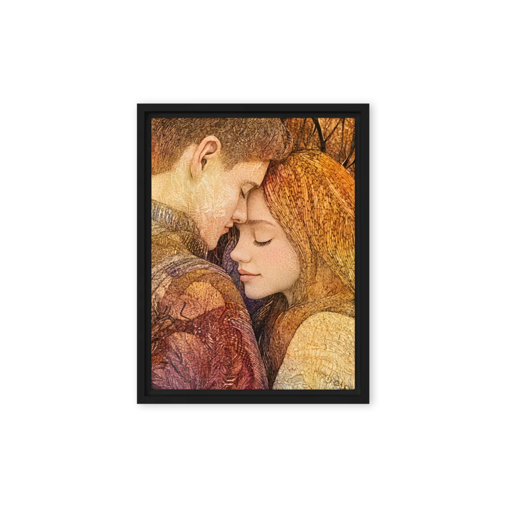Autumn Affection 
 Canvas with Black Frame
