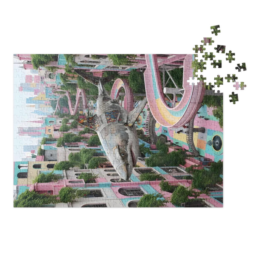 Pastel City Shark