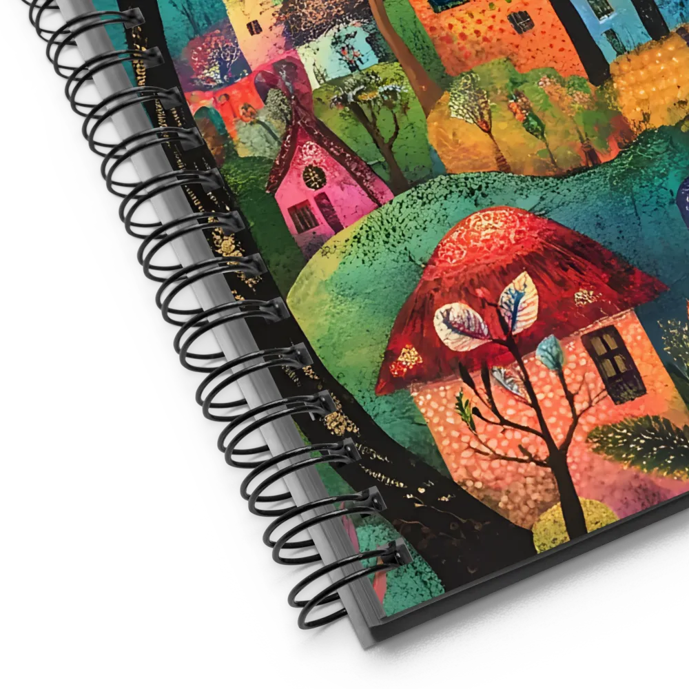 The Enchanted Village 
 Spiral Notebook | 140 pages