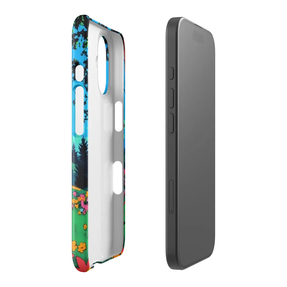 Vibrant Meadow Solitude 
 iPhone 16 | MagSafe® Tough Case