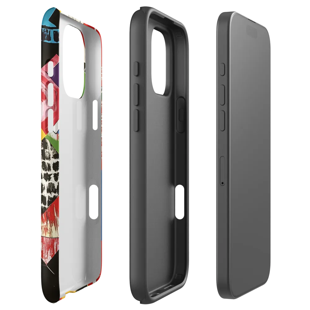 Abstract Geometric Collage | Phone Case