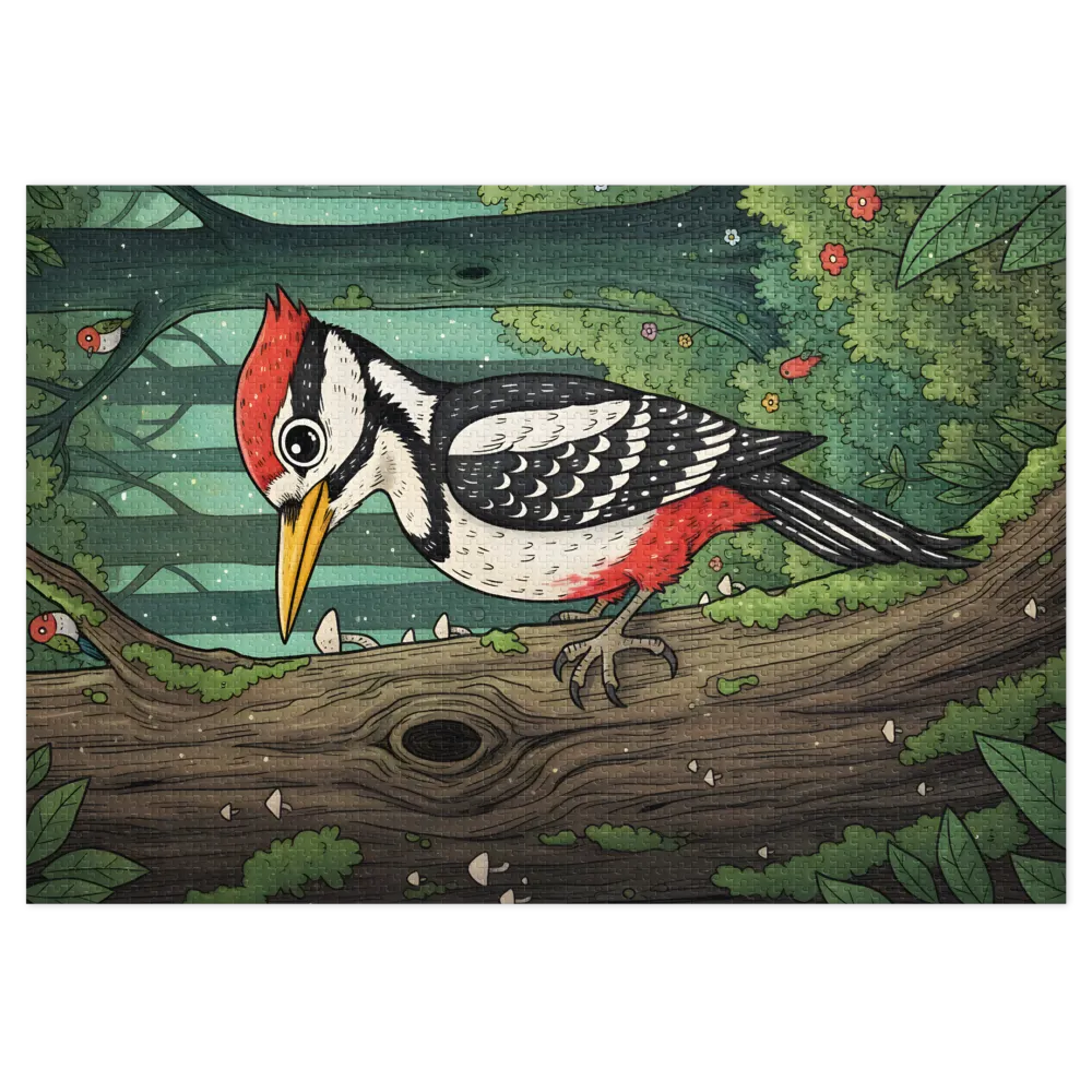Forest Woodpecker | Jigsaw Puzzles