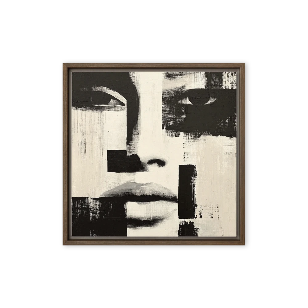 Monochrome Shadow | Art Print