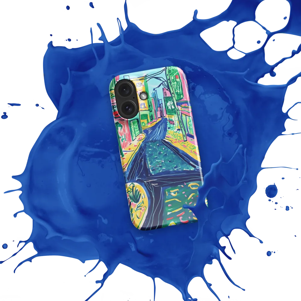 Fauvist City Alley 
 Samsung Galaxy S21 Ultra | Snap Case