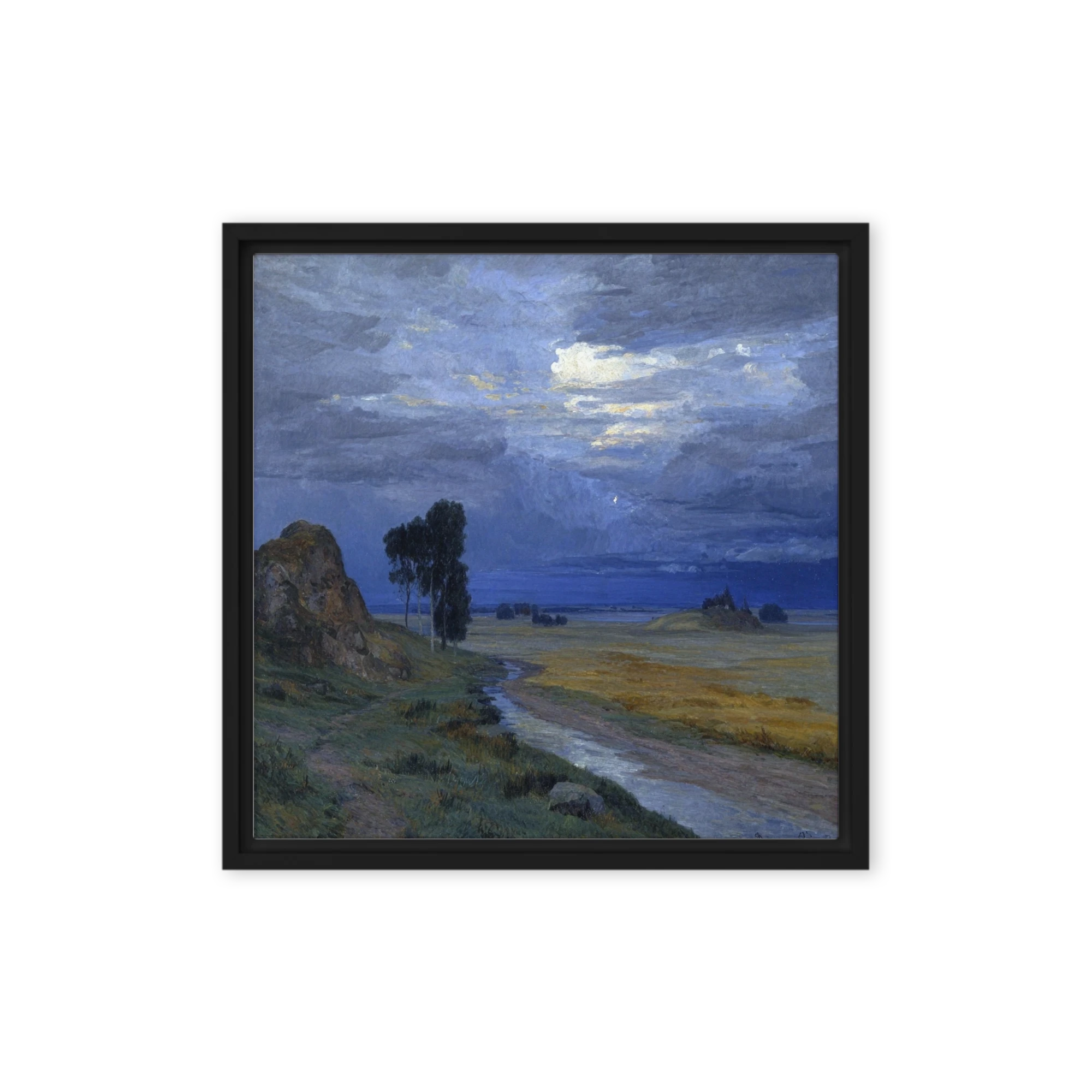 Twilight Over the Fields