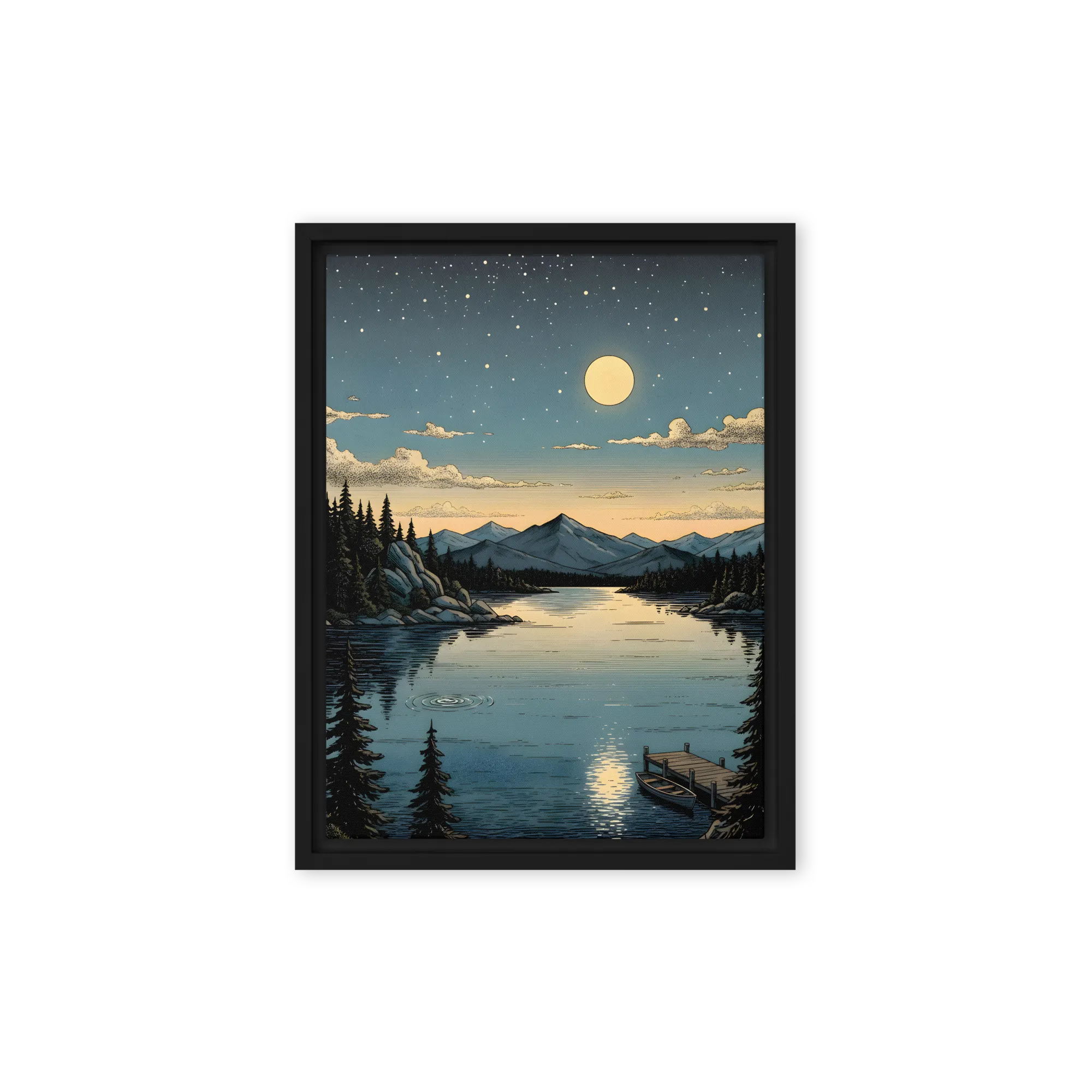 Nocturne on the Lake
