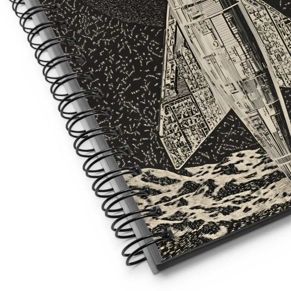 Lunar Ascent 
 Spiral Notebook | 140 pages