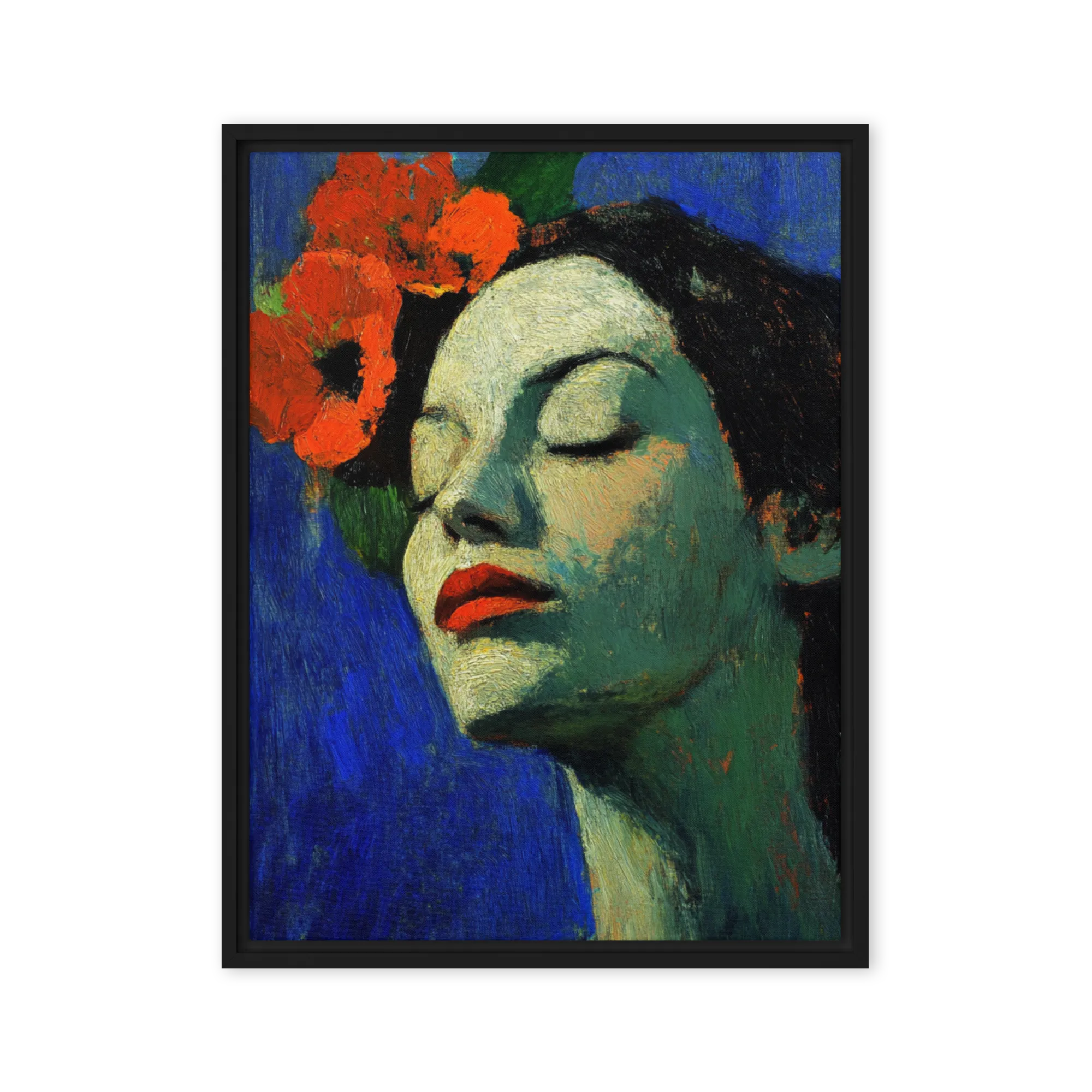 Expressionist Portrait of a Woman