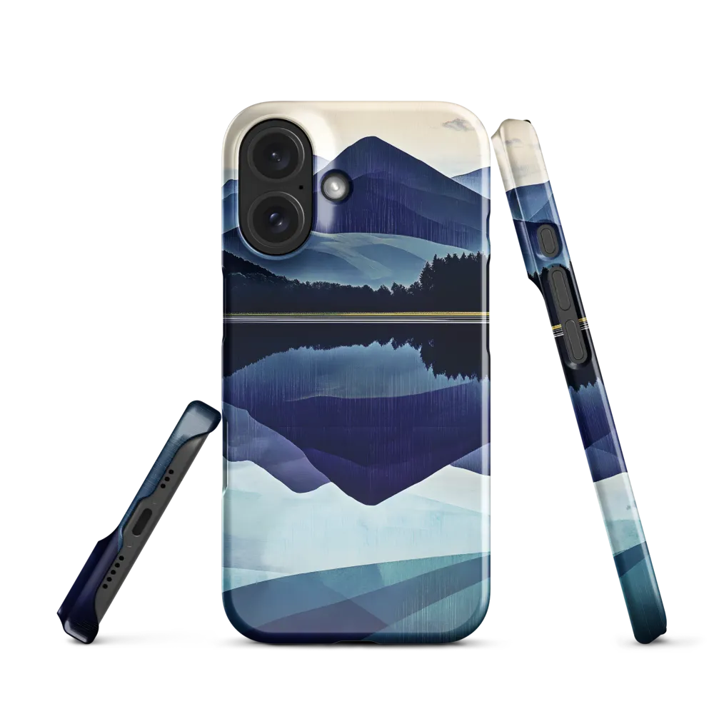 Serene Mountain Reflection 
 Samsung Galaxy S10 | Snap Case