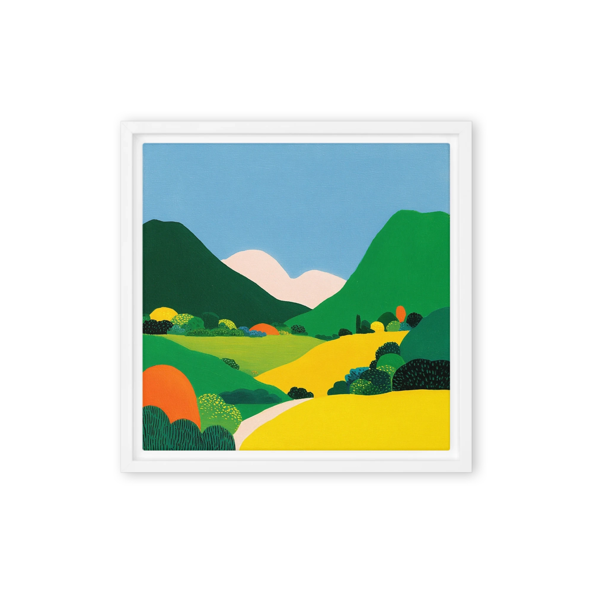 Rolling Green Hills | Art Print