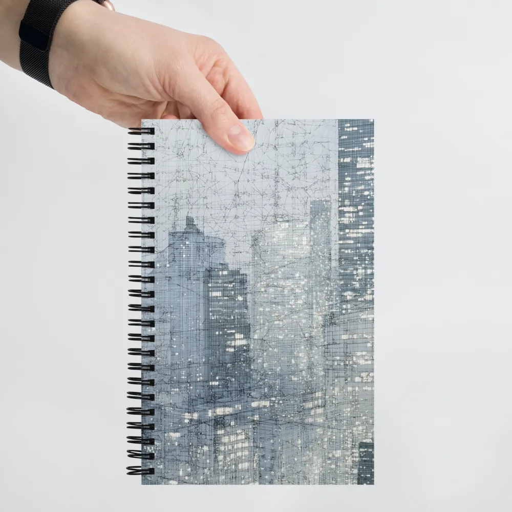 Urban Network Night 
 Spiral Notebook | 140 pages