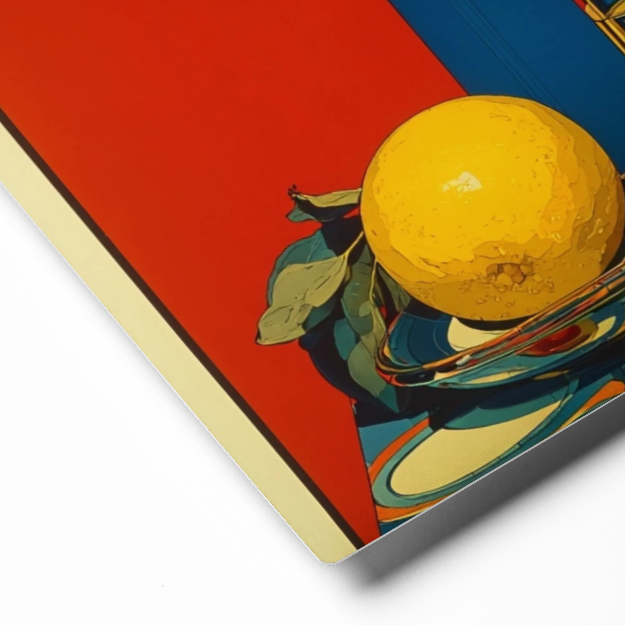 Cobalt Still Life 
 Canvas | 8″x 8″