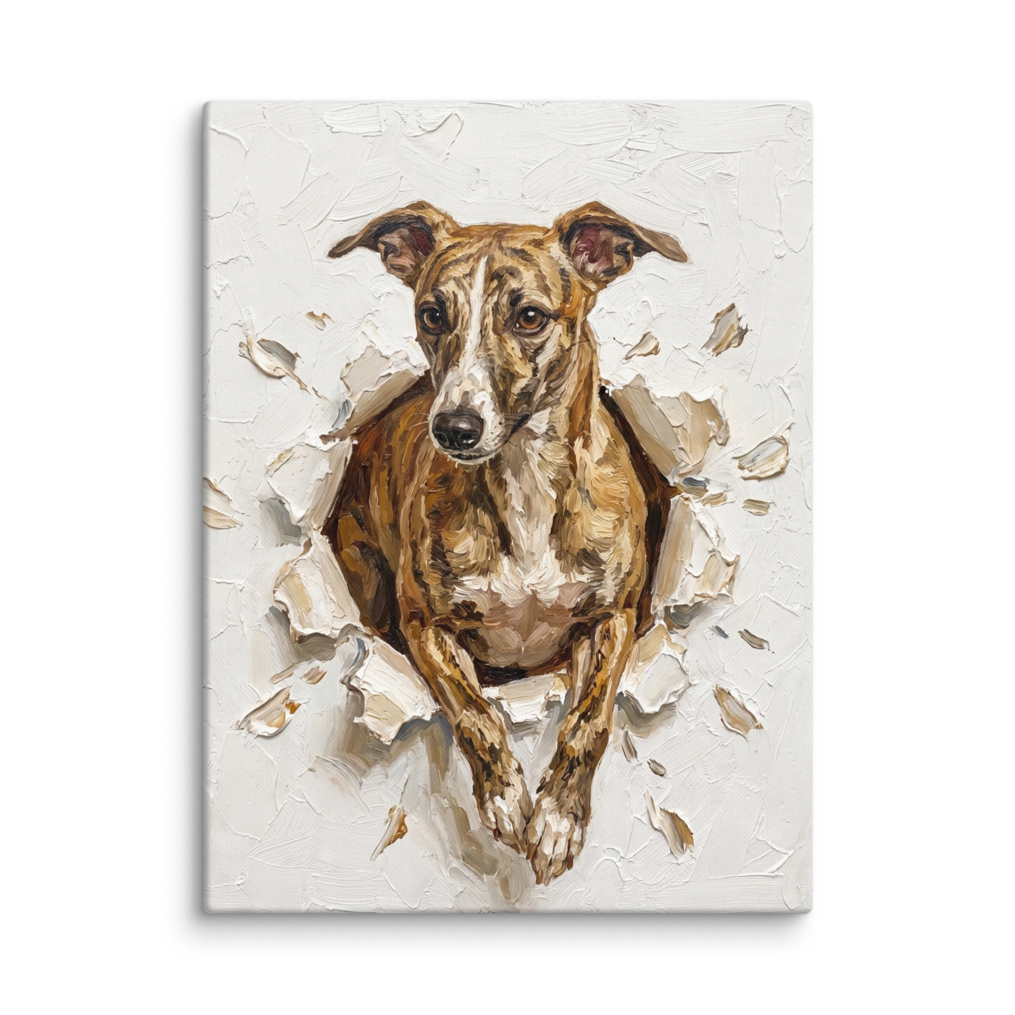Pet Portrait — Impasto