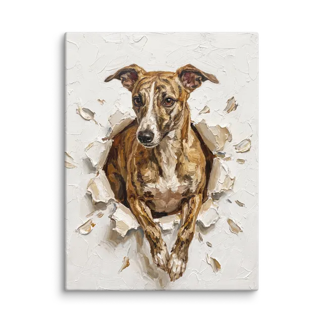 Pet Portrait — Impasto