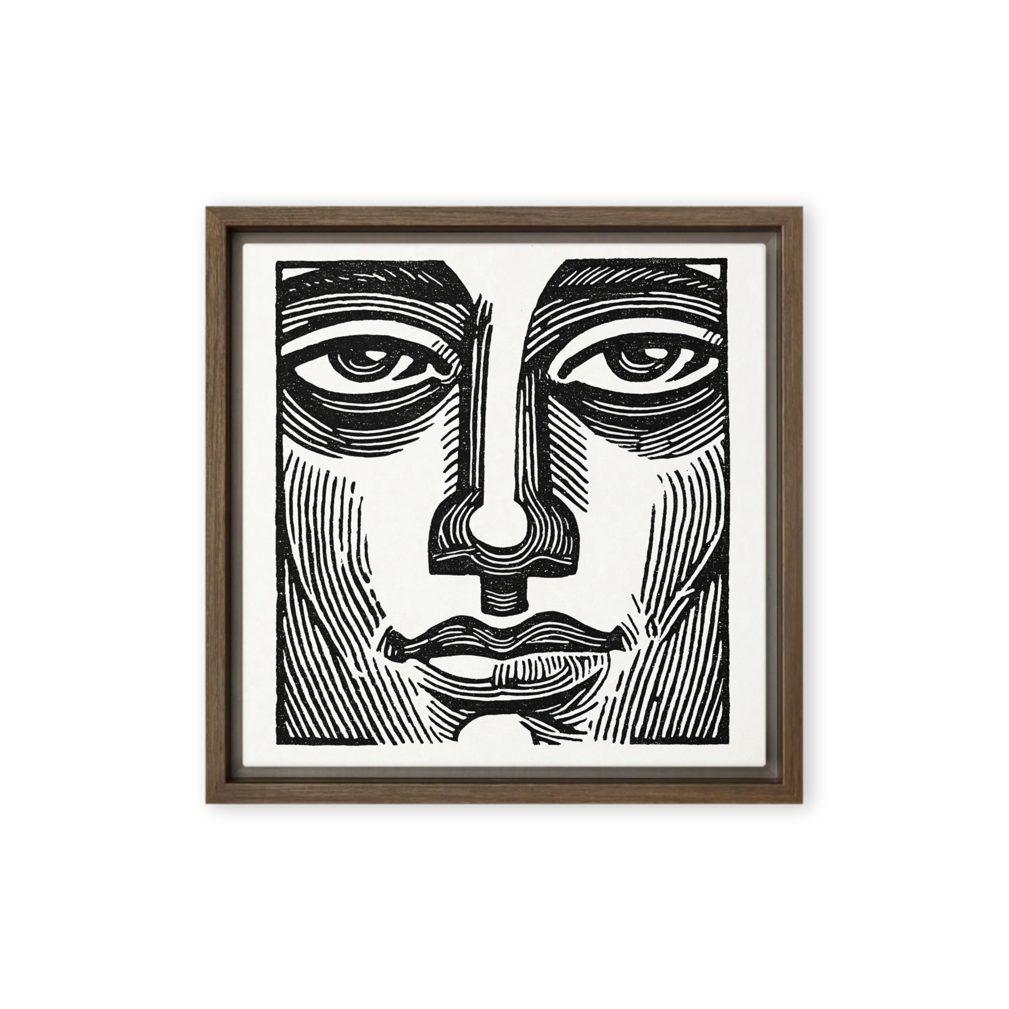 Eyes of Linocut