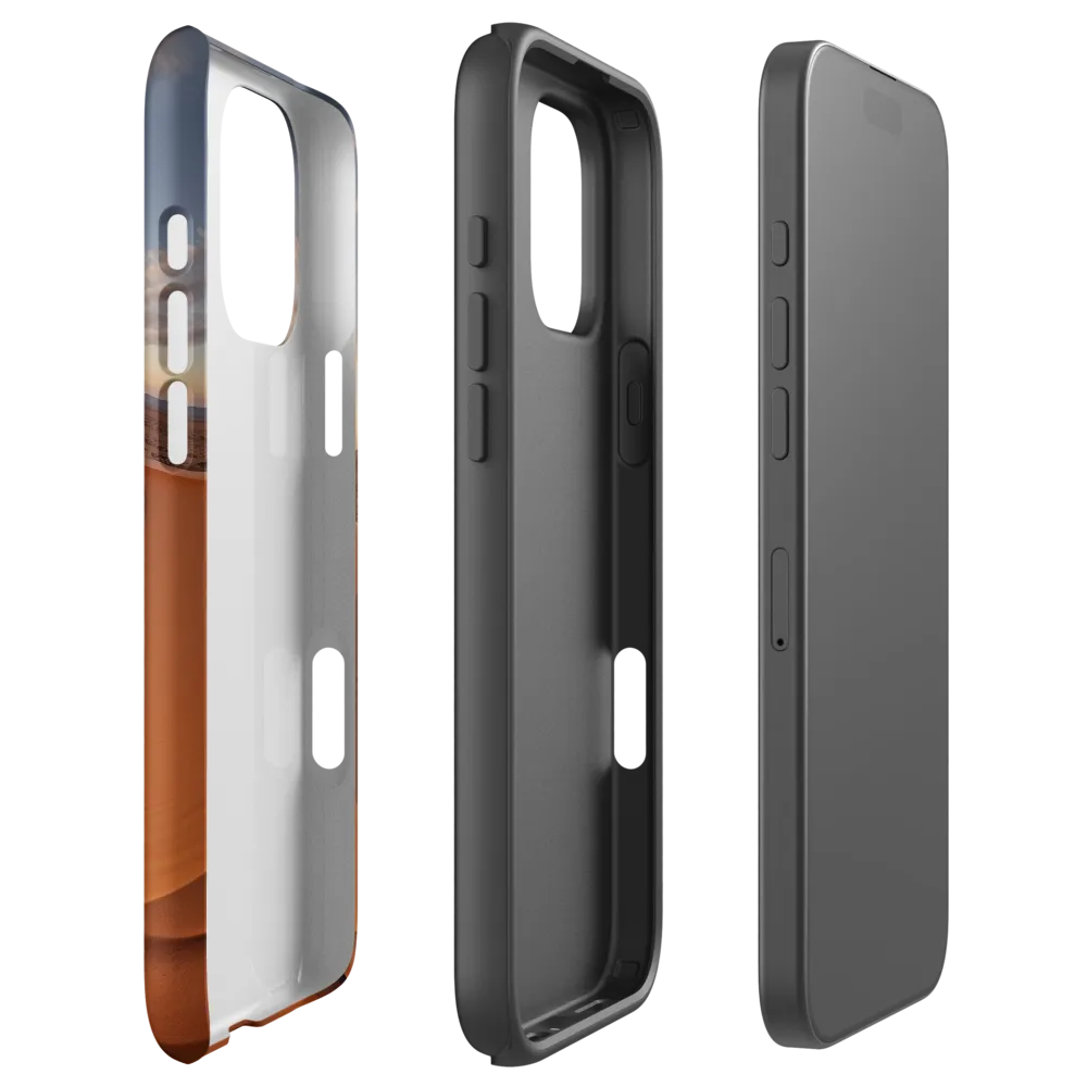 Desert Sunset with Sand Dune | Phone Case