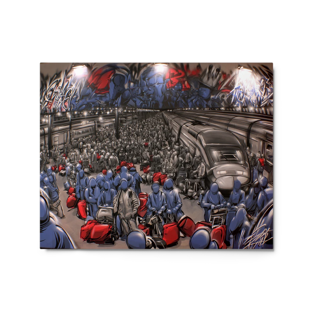 Departure Rush | Art Print