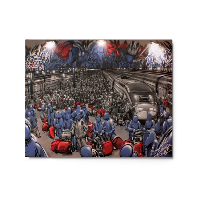 Departure Rush | Art Print