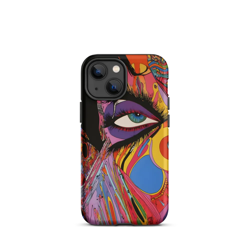Abstract Colorful Eye Art | Phone Case