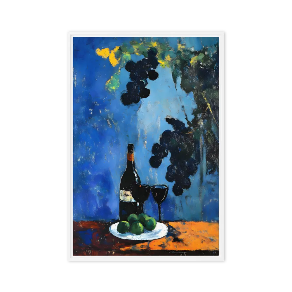The Blue Still Life 
 Metal Print | 20″x 30″