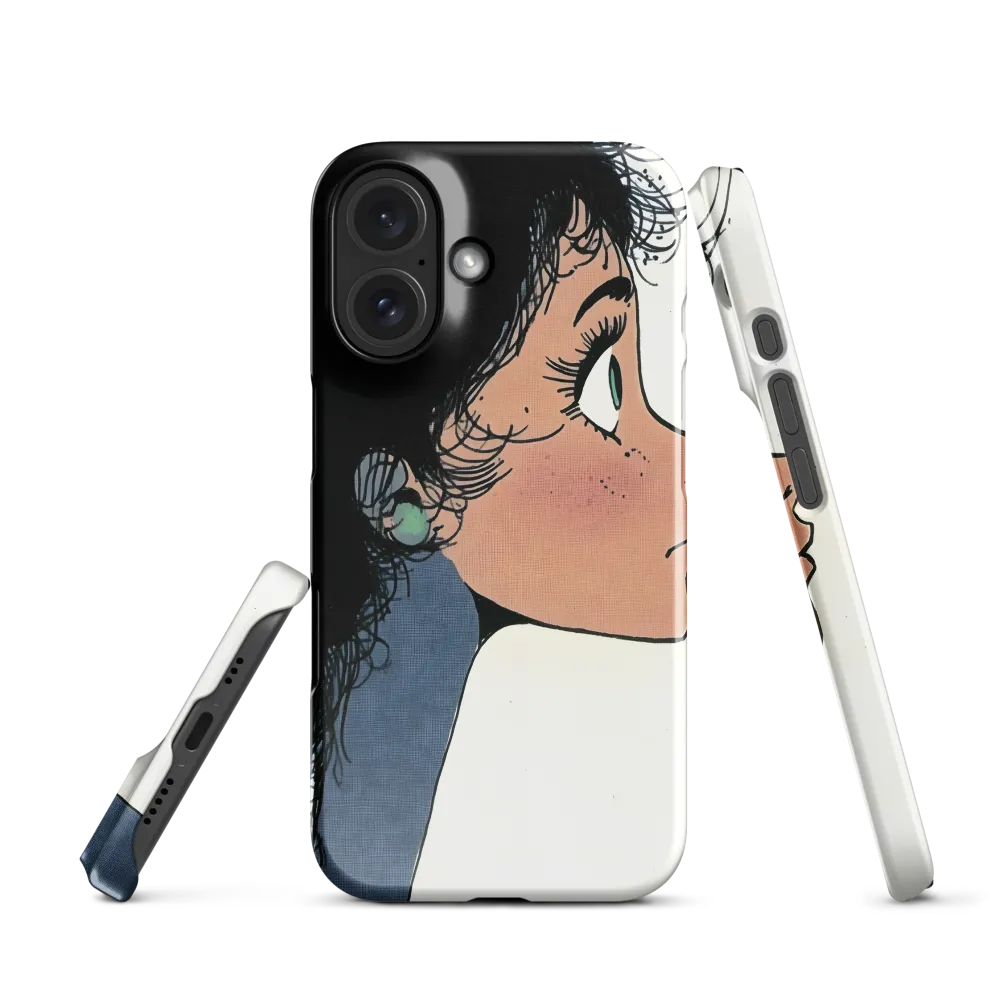 Girl in Profile 
 iPhone 14 Pro | MagSafe® Tough Case | Glossy
