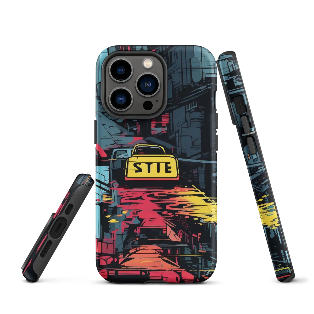 Stylized Urban Cityscape Art | Phone Case
