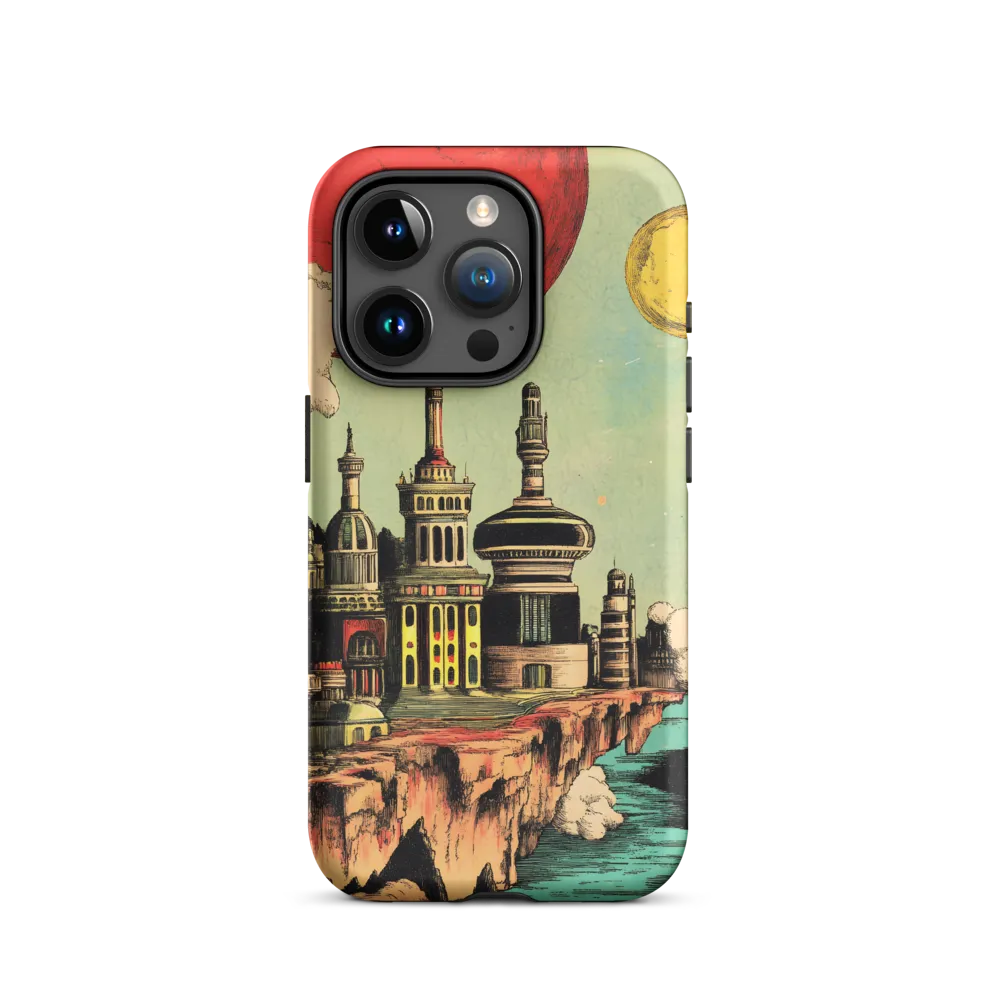 Futuristic City with Planets | Phone Case
