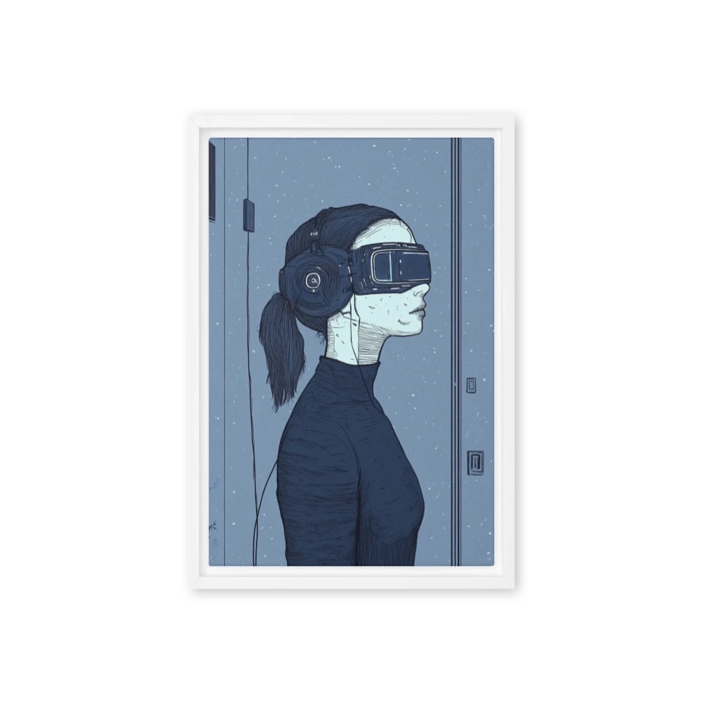Virtual Reality Woman