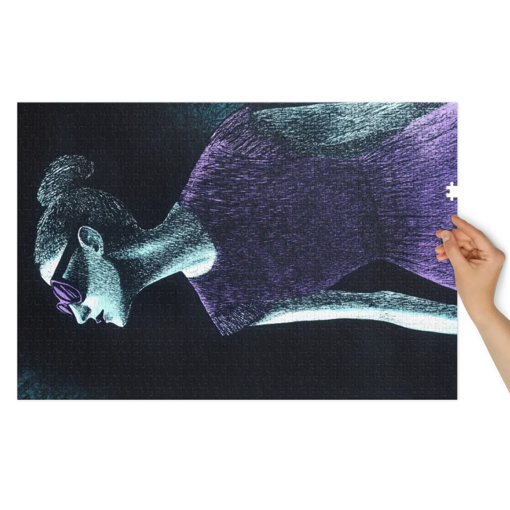 Stylish Female Figure Illustration | Jigsaw Puzzle (252/520 pieces)