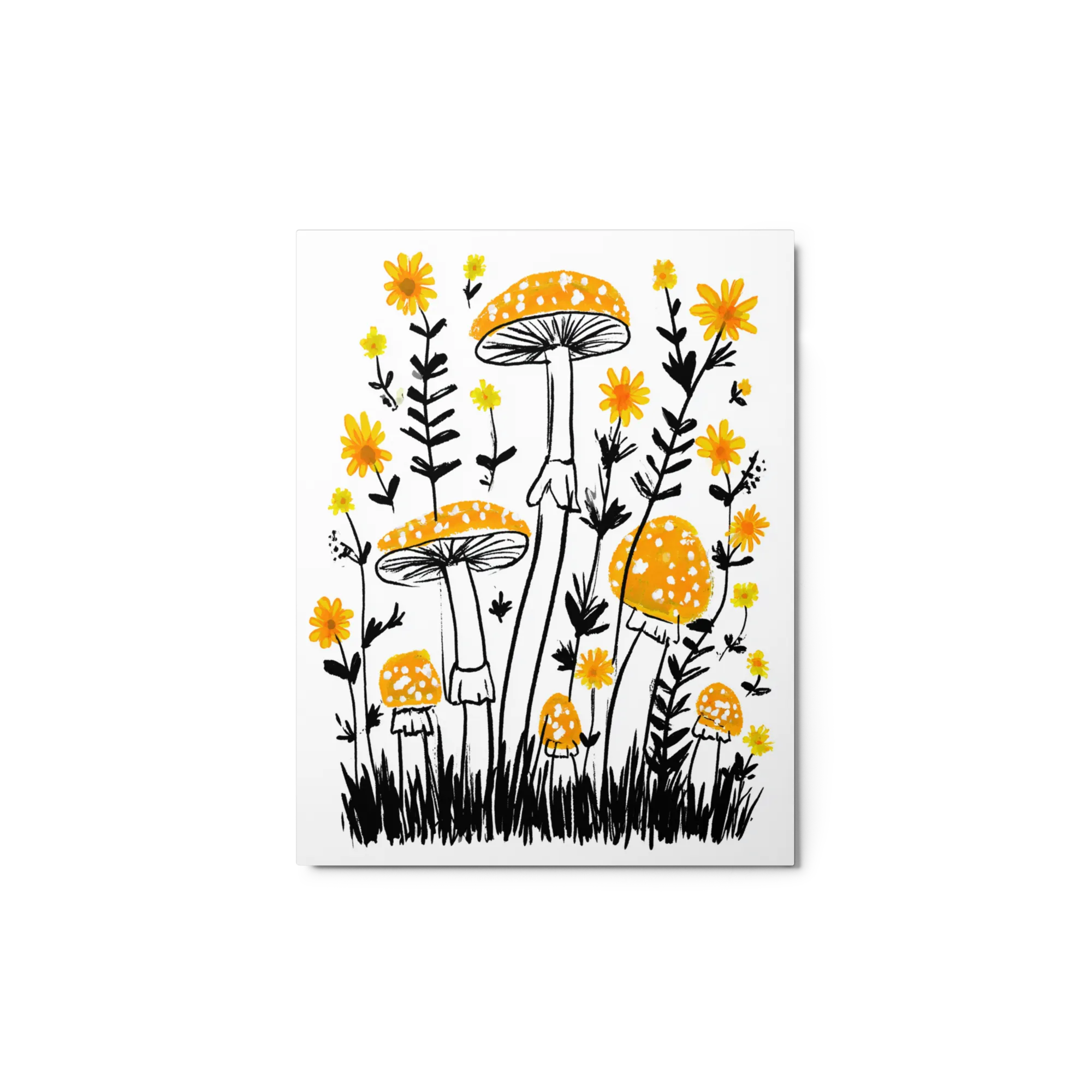 Golden Fungi Meadow