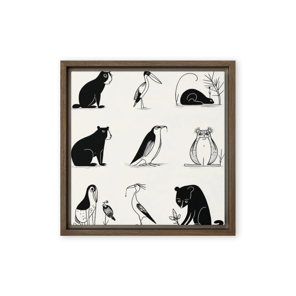 Graphic Black & White Wall Art — Bold & Graphic