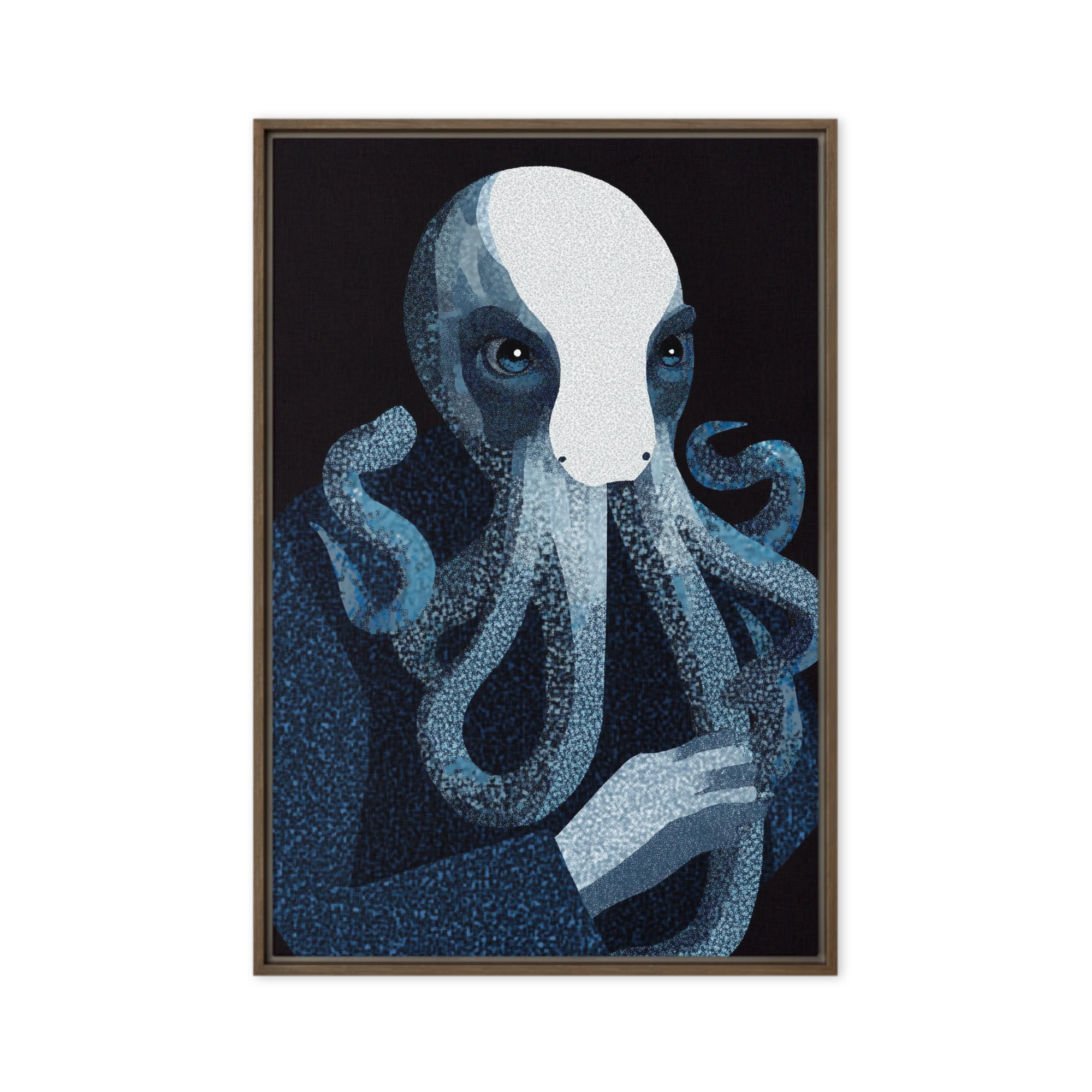 Surreal Octopus Portrait