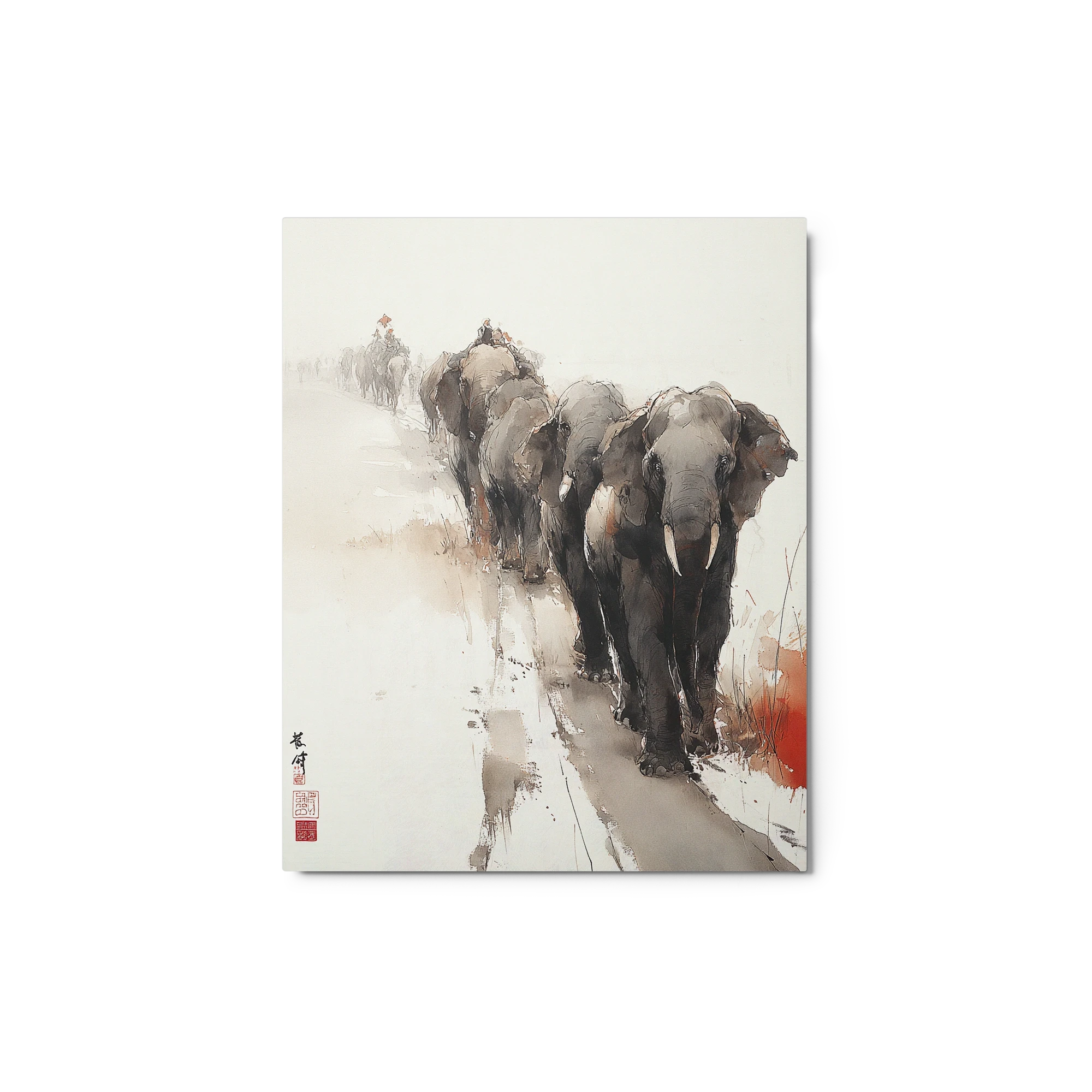 March of the Elephants | Art Print