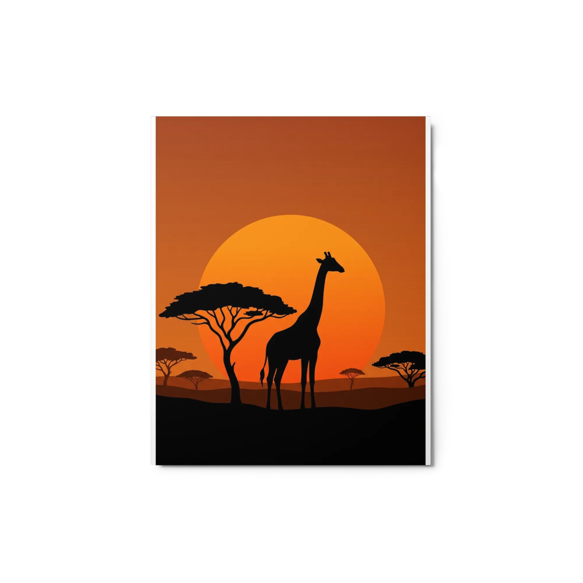Savannah Sunset Giraffe