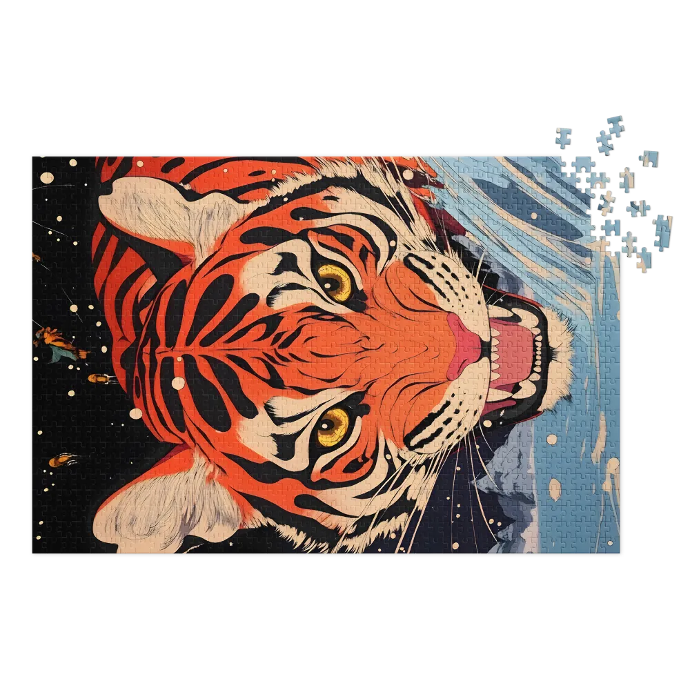 Fierce Tiger Illustration