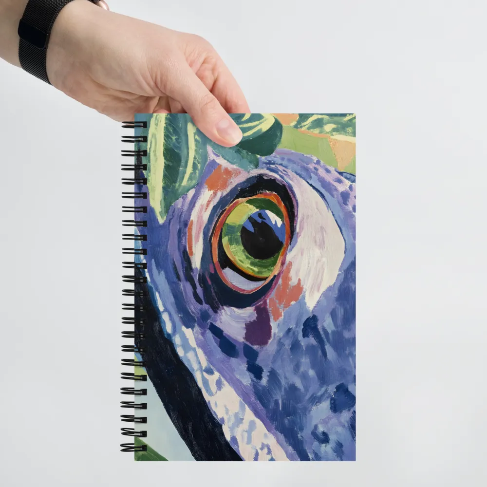 Fish Eye Study 
 Spiral Notebook | 140 pages