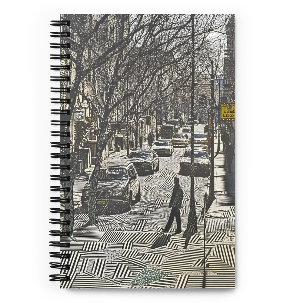 Optical City Scape 
 Spiral Notebook | 140 pages