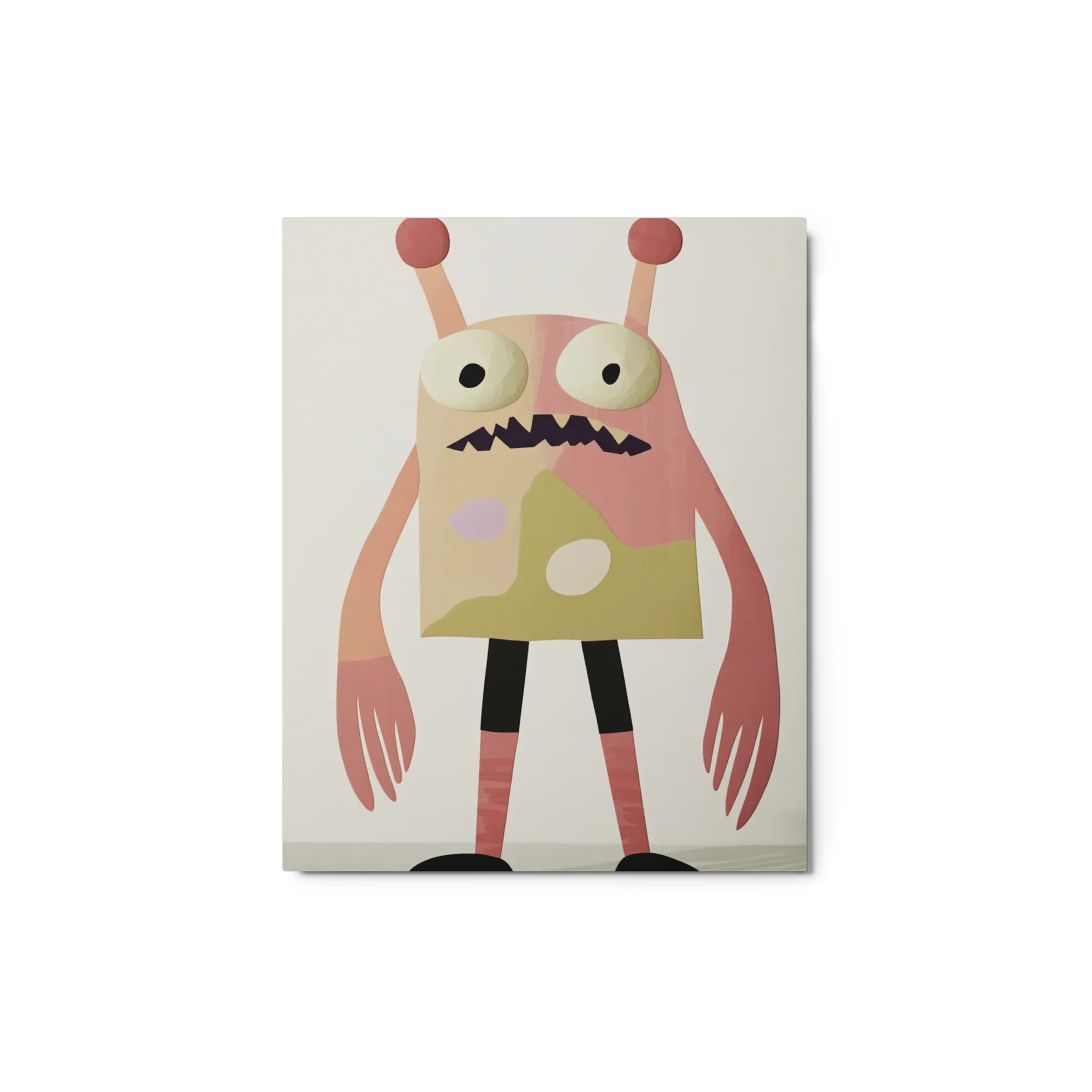 Papierknipsel Monster