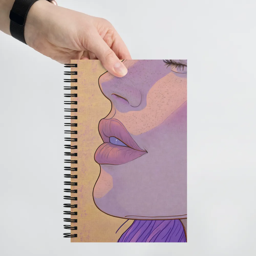 Purple Haze Profile 
 Spiral Notebook | 140 pages