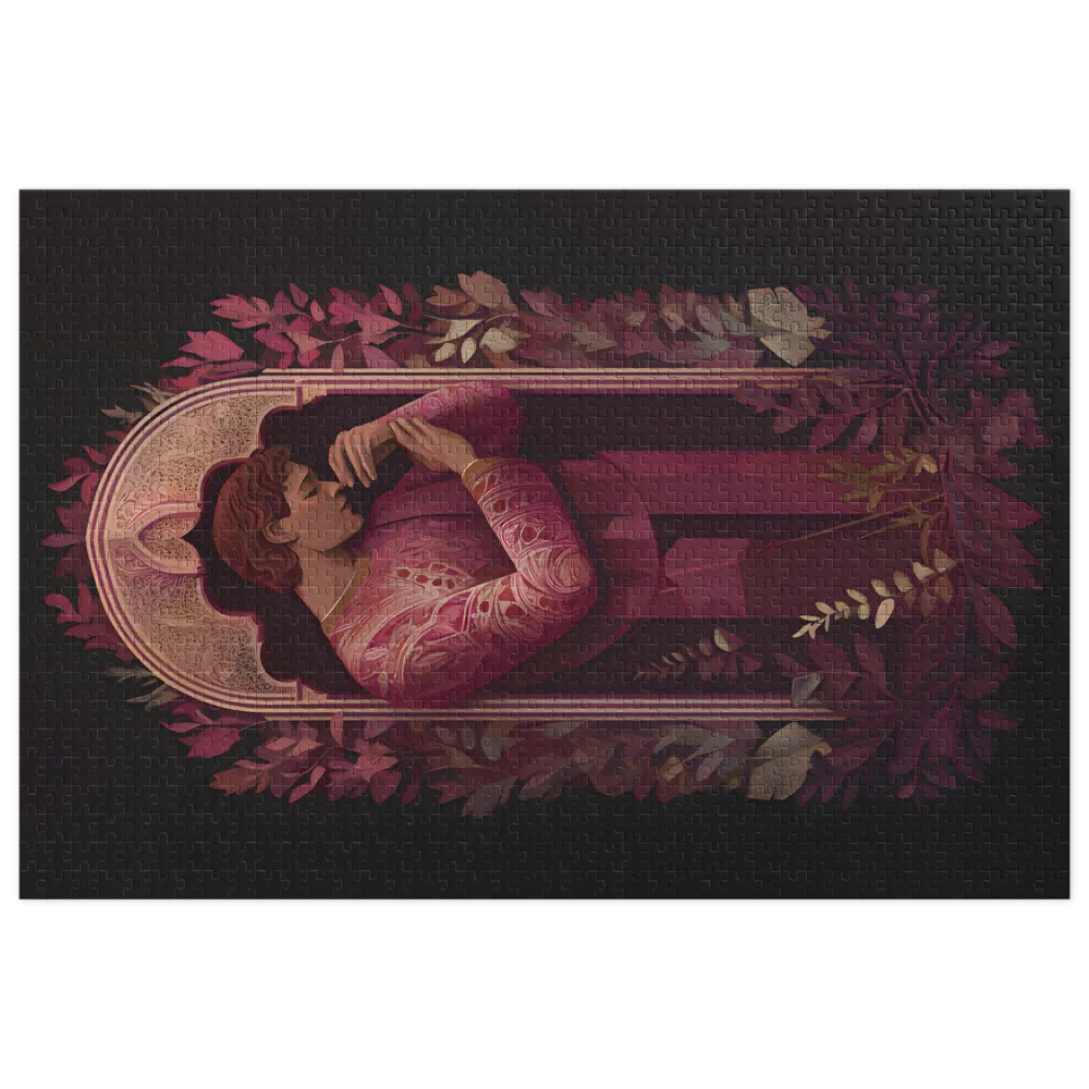 The Contemplative 
 Jigsaw Puzzle in Tin Box