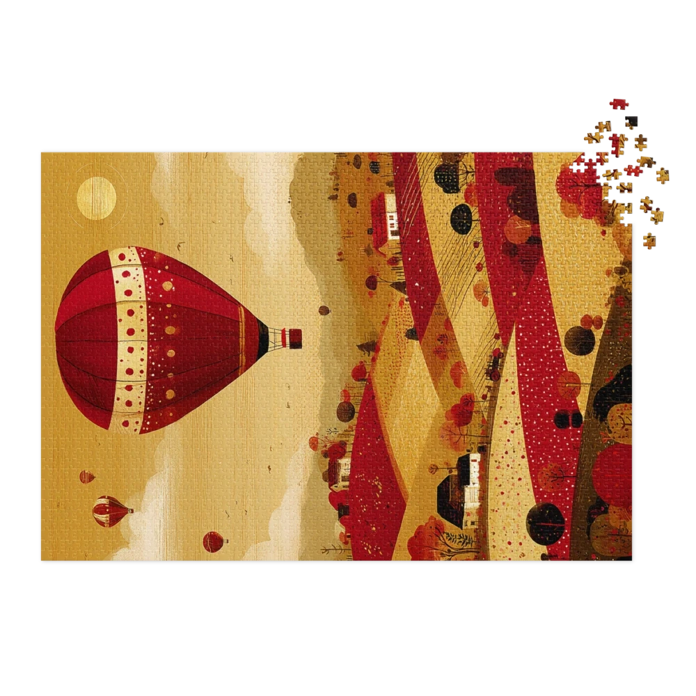Autumn Balloon Flight | Jigsaw Puzzles