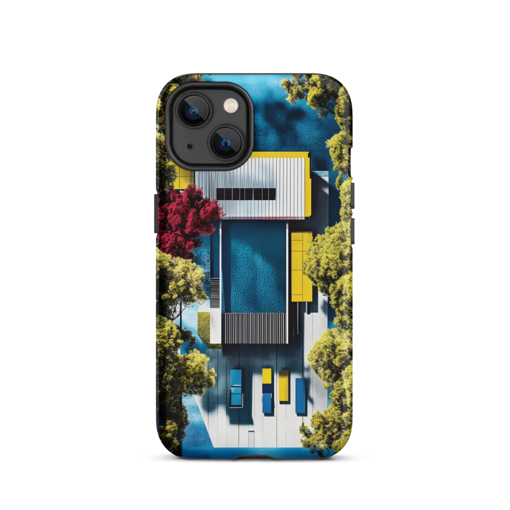 Modern Architectural Design in Serene Landscape | Phone Case