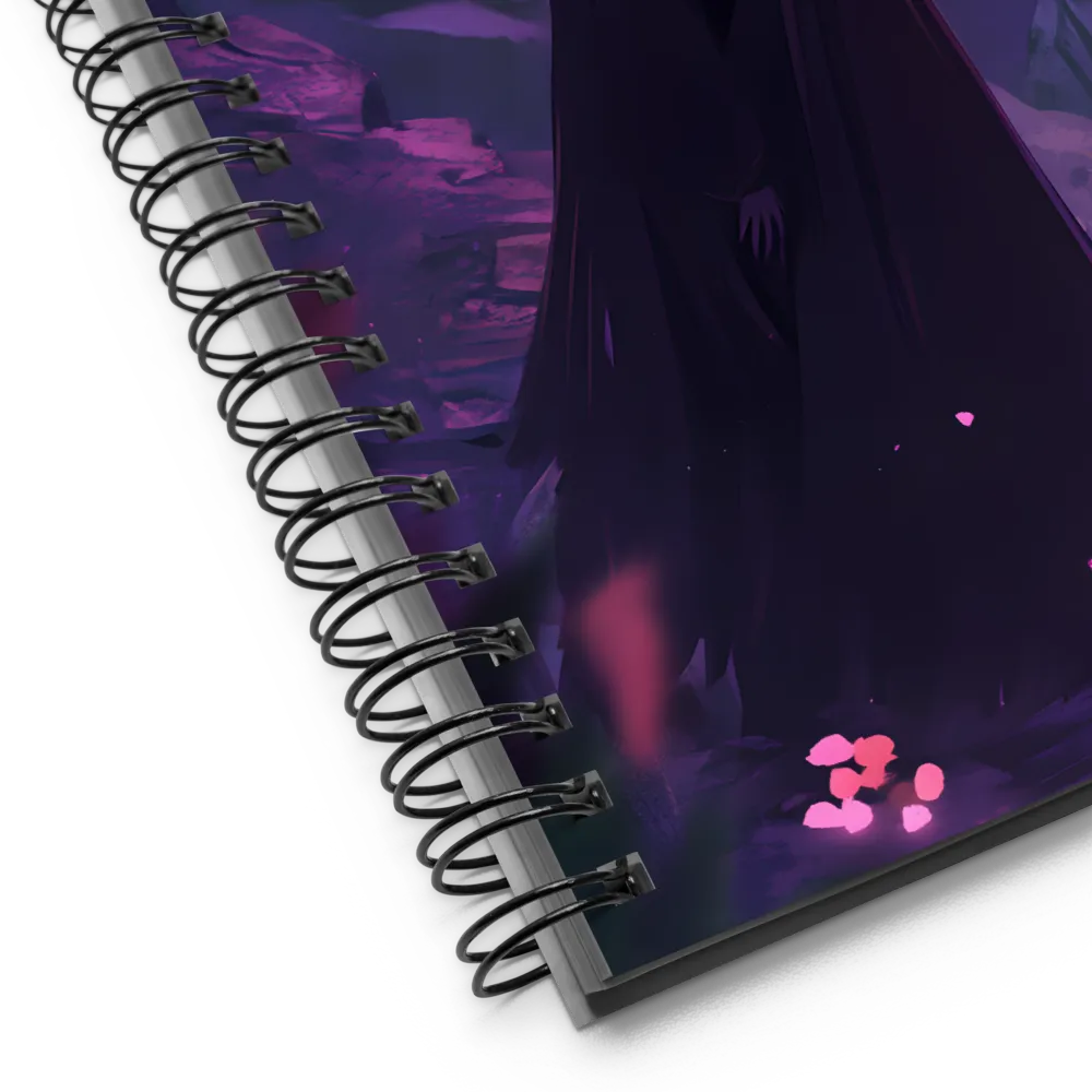 Enigmatic Lumina 
 Spiral Notebook | 140 pages