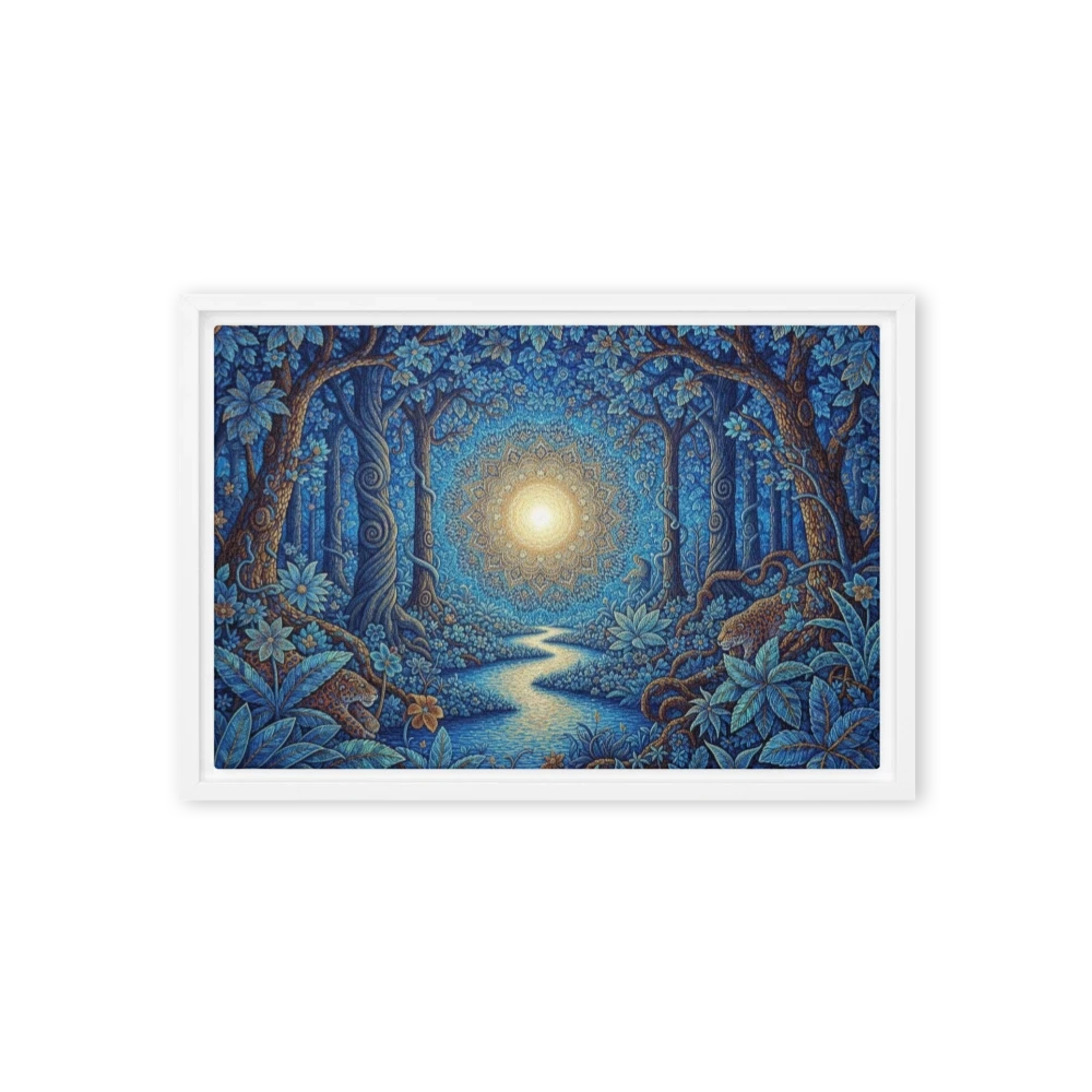 Luminous Forest Path