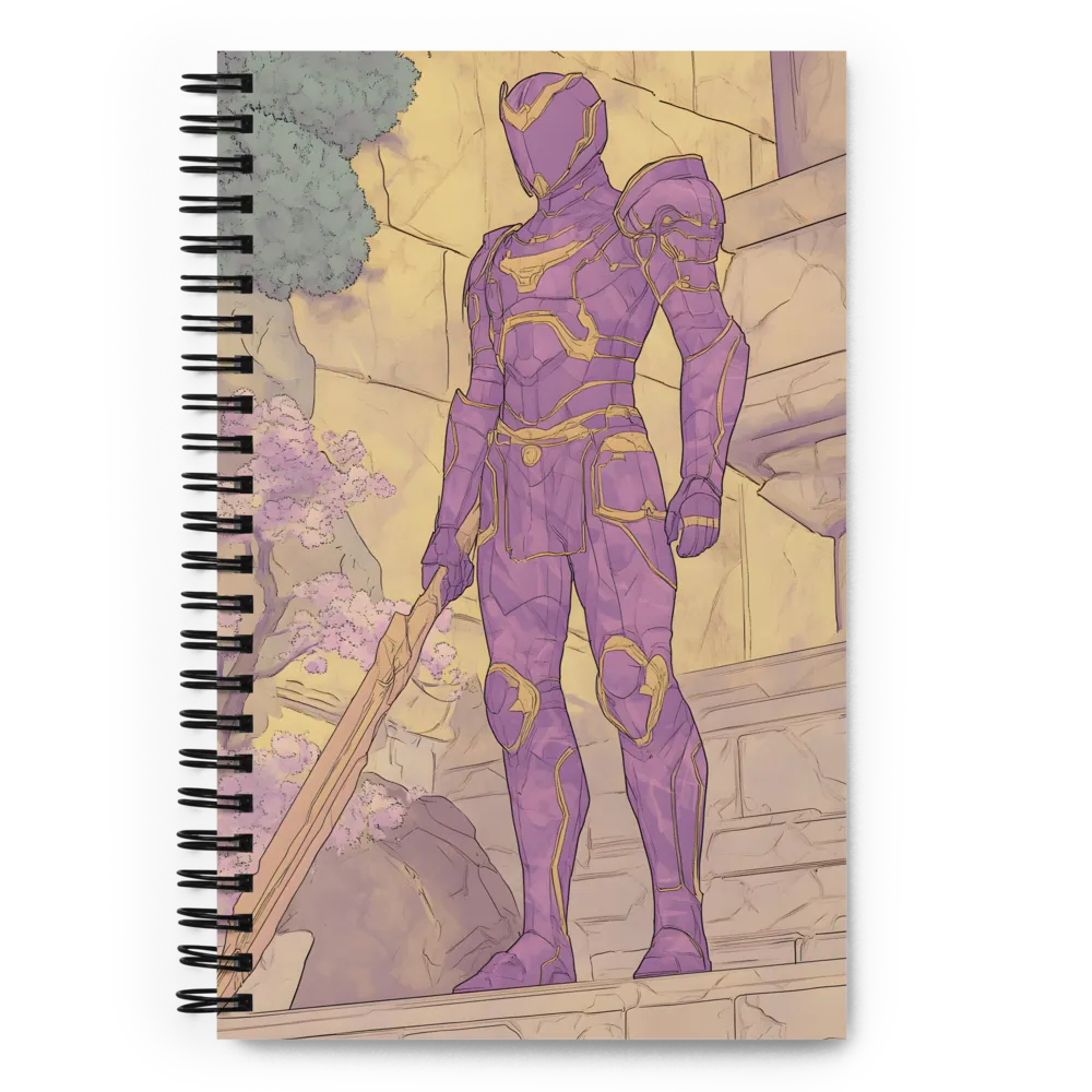 The Violet Guardian 
 Spiral Notebook | 140 pages