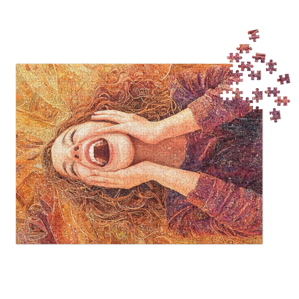Golden Exuberance Mosaic